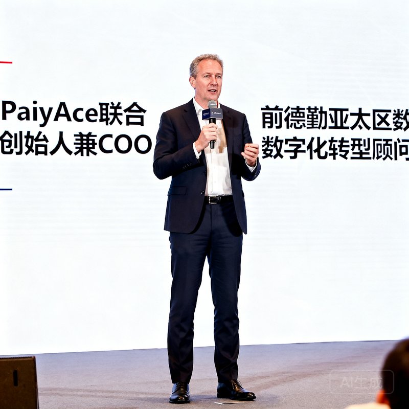 James Thornton，PlayAce联合创始人兼COO，前德勤亚太区数字化转型顾问，在公司全球客户大会上致辞。